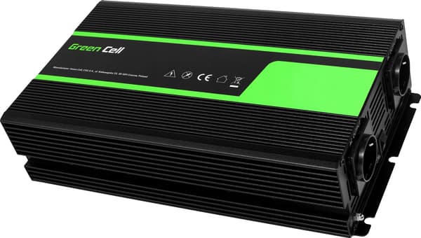 Greencell 24V/230V 2000W/4000W ren sinus inverter