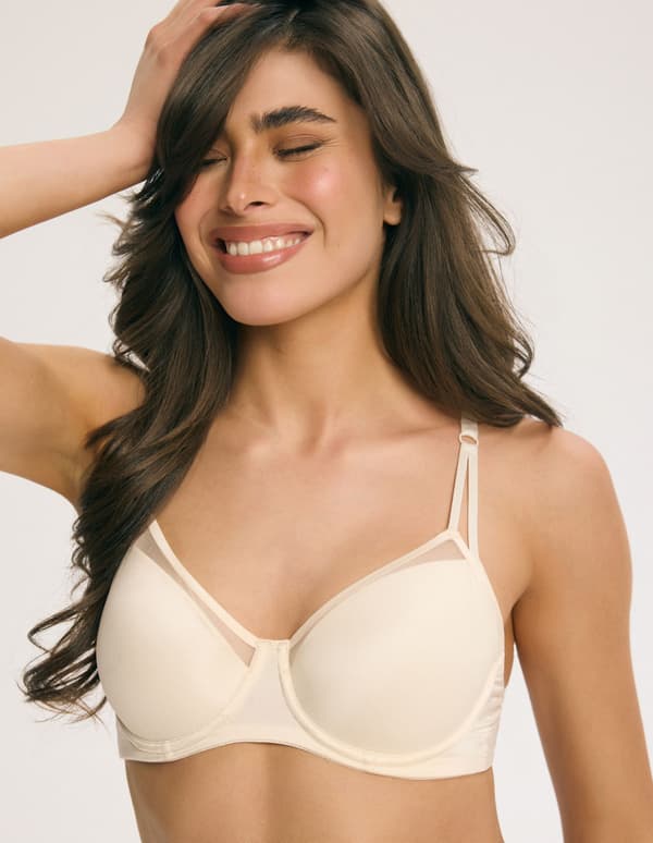 ESSENTIAL Esotiq Push-Up -rintaliivit | Beige 75F