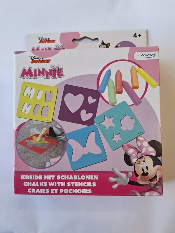 JOHN CHALK MED MINNIE, SPIDEY, MICKEY 5641 STENCIL