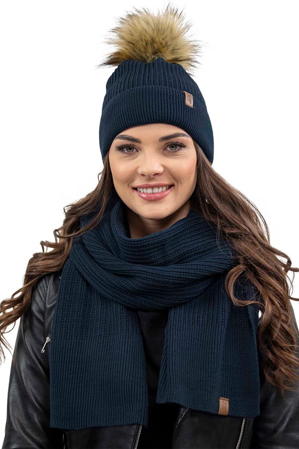 Vivisence 7042 marinblå uni-hatt
