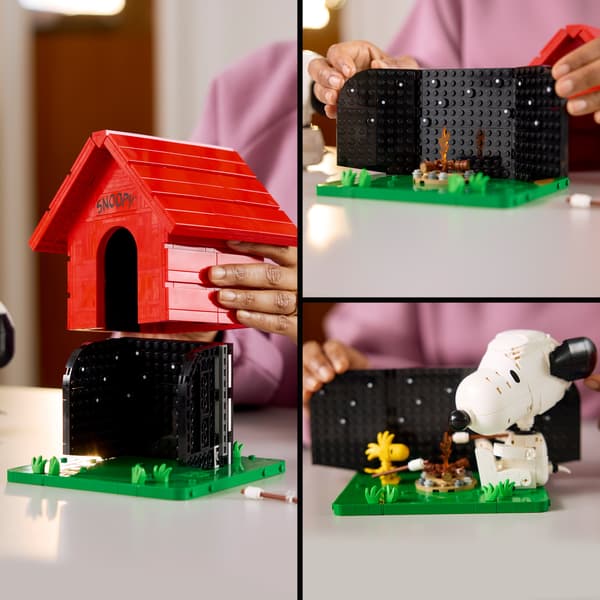 Lego Ideas Peanuts: Snoopys hundehus 964 dele sæt (21368)