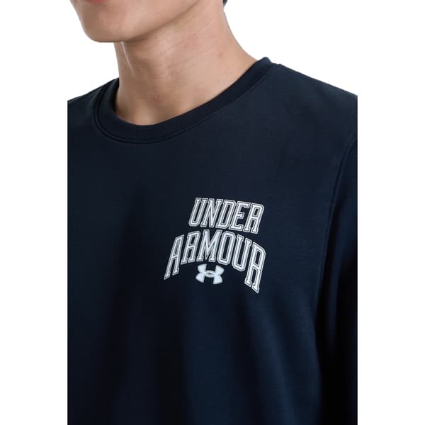 Under Armour Rival Terry Graphic Crew L herrtröja
