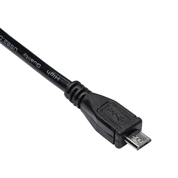 USB A - micro USB B 2.0 kabel Akyga AK-USB-21 Tablet strømkabel 1m