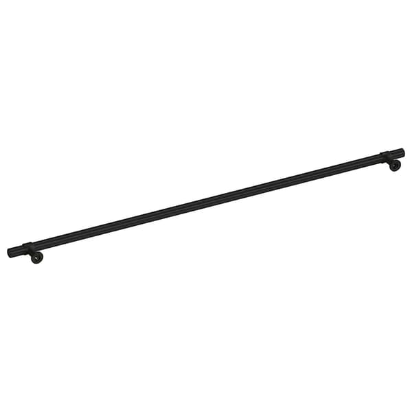 vidaXL skabsgreb 5 stk. sort 480 mm rustfrit stål