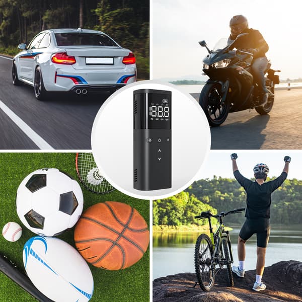 Heckermann 8005 Trådløs Cykelpumpe