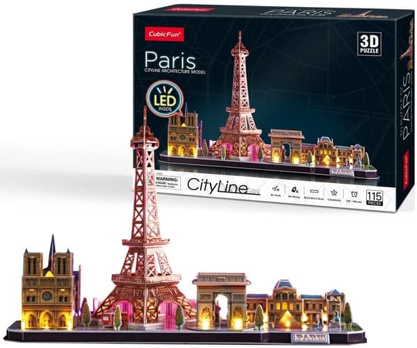 PUSLESPIL 3D BYLINJE PARIS L525H 5256