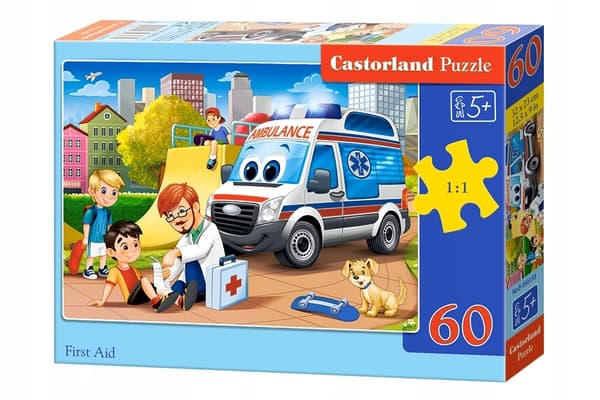 Pussel 60 bitar B-066193 Första hjälpen