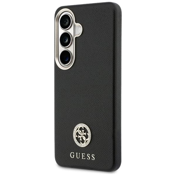 Guess Rhinestone Rundt Logo MagSafe-etui til Galaxy S26, sort