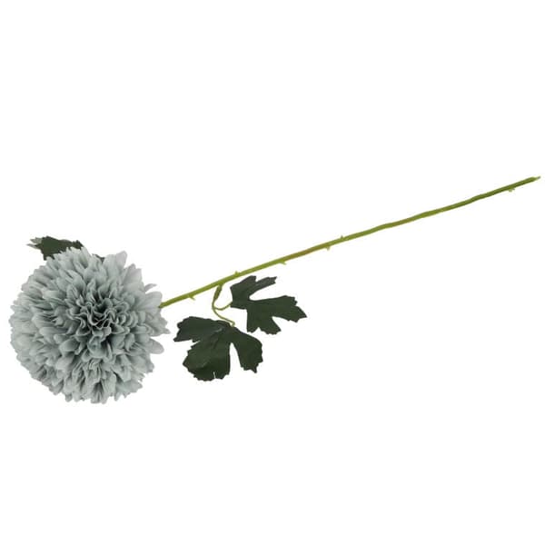 HVIDLØGSBOLLE KUNSTIG BLOMST BLÅ