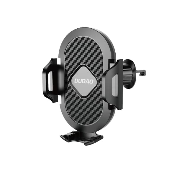 F2+ smartphoneholder til luftventil med klemme - sort