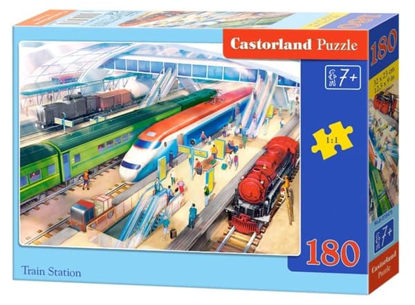 Puslespil 180 Togstation CASTOR