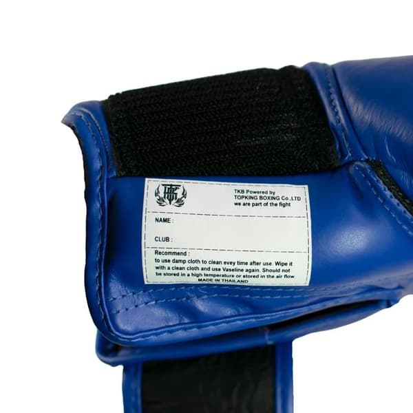 Top King Ultimate Muay Thai Boxningshandskar Blå 10OZ