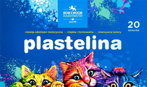 Modellervoks 1315S2 20 farver Katte