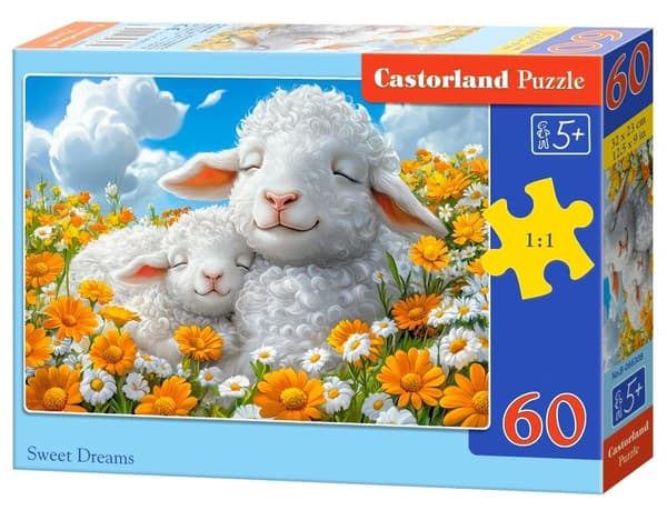 Puslespil 60 Søde Drømme CASTOR