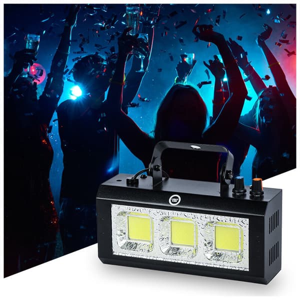 LIGHT4ME STROBE 60W stroboskop fest disko vitt ljus ljuseffekt LED