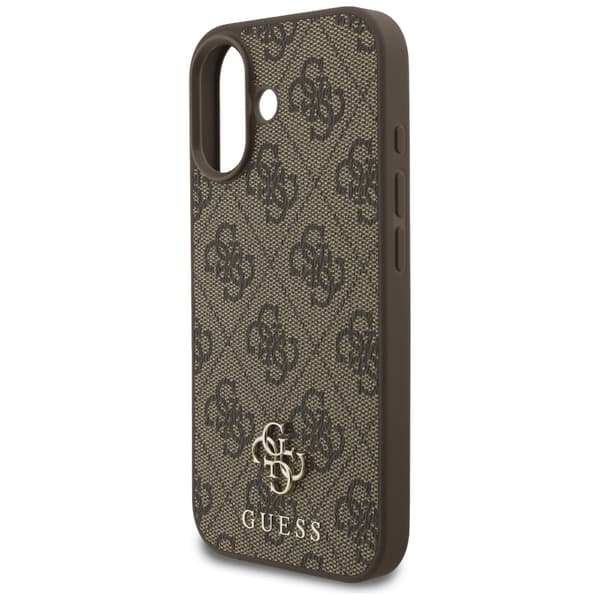 Guess 4G Small Classic Logo MagSafe-etui til iPhone 17 Brun