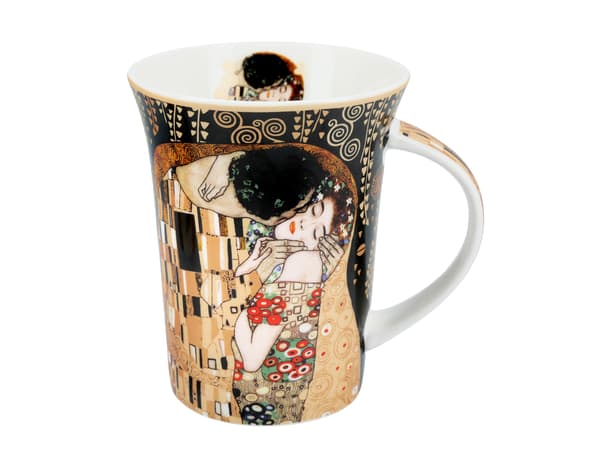 Krus - G. Klimt, Kysset, sort baggrund (CARMANI)