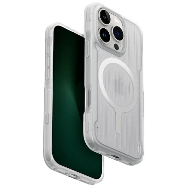 UNIQ Combat Active cover til iPhone 16 Pro Magclick Charging lume hvid