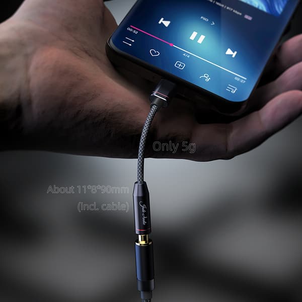 FiiO JA11 Vit DAC och hörlursförstärkare