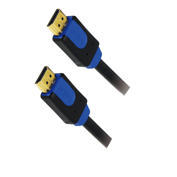 LogiLink HDMI-kabel - Perfekt til 4K-tv'er, konsoller og computere, 30Hz