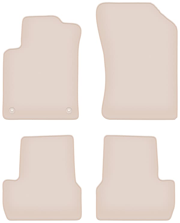 PREMIUM beige måtter til: Citroën C3 II hatchback 2009-2016