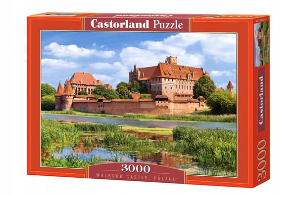 Pussel 3000 brikker Malbork, Polen