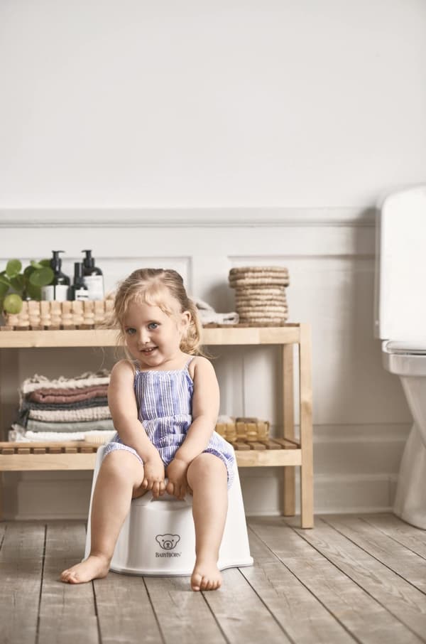 BABYBJÖRN - pottsits - vit
