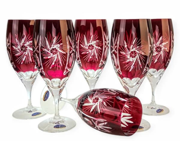 Ruby Crystal ölglas 500 ml olivkvarn