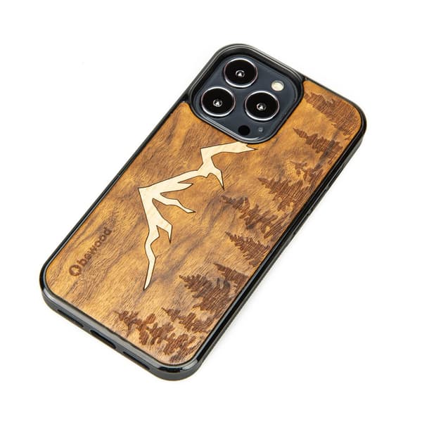 Träskal till iPhone 13 Pro MOUNTAINS IMBUIA