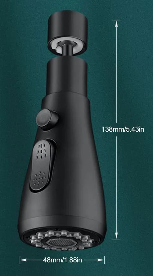 Heckermann SP01 musta hanapää