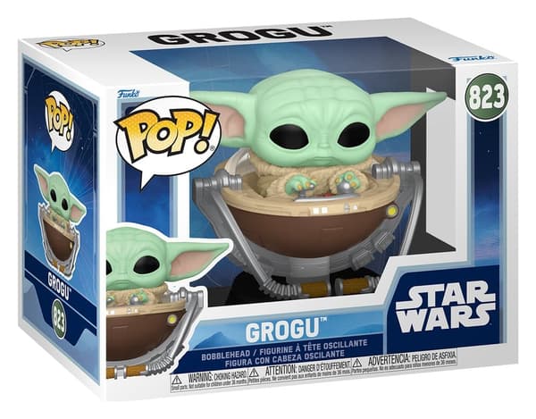 Funko POP Star Wars 823 Grogu Mandalorian -figuuri