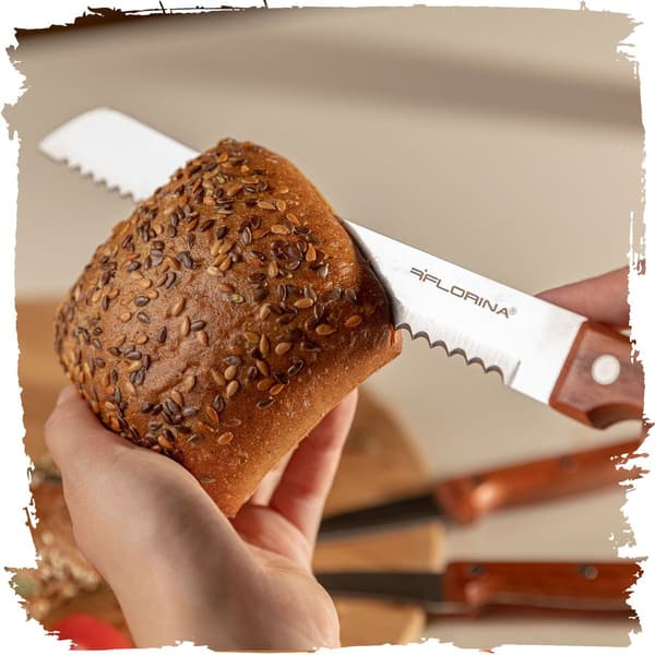Puinen leipäveitsi 20 cm