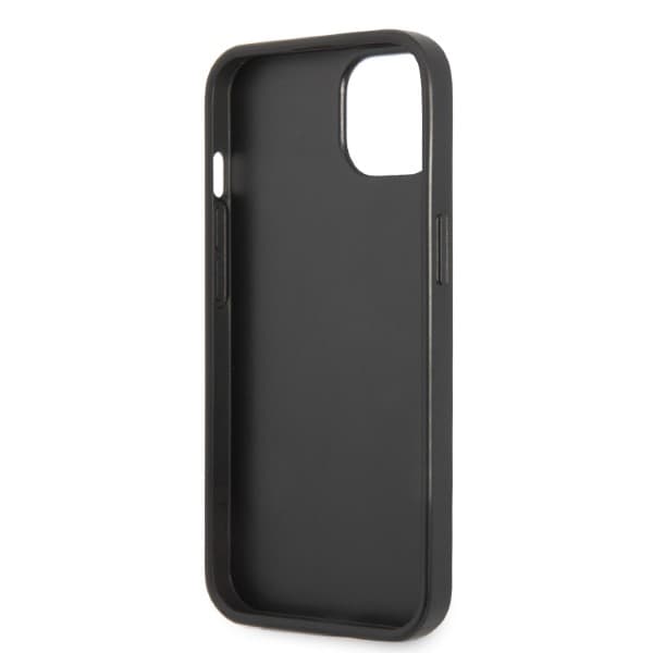 Karl Lagerfeld KLHCP13SSFMP2K iPhone 13 mini 5,4" hårdt cover sort/sort Saffiano Plaque