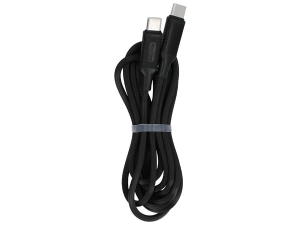 Uusi Encore Energy 2x USB-C PD USB-lataus- ja datakaapeli 200 cm 60W MD-60CC2B