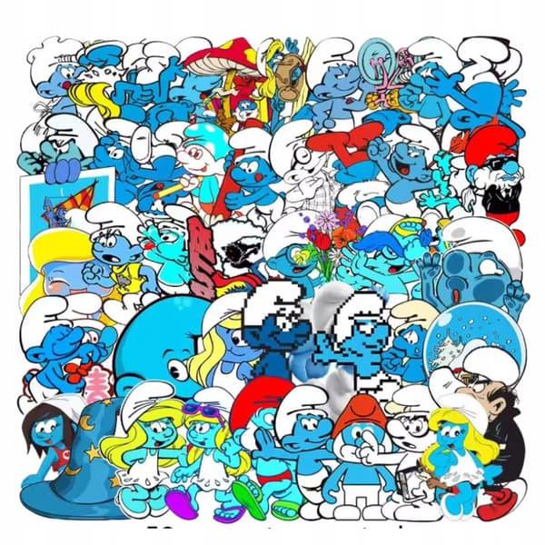 Smurffit-tarrasekoitus 50 kpl