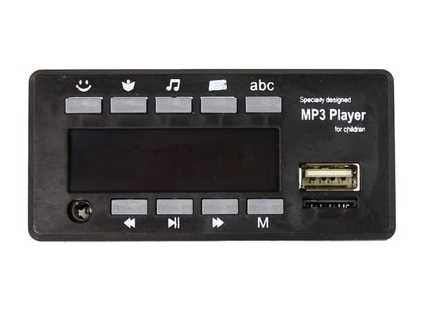 Musikpanel til køretøj med 24V batteri A011