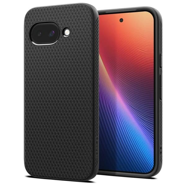 Spigen Liquid Air-cover til Google Pixel 9A, sort