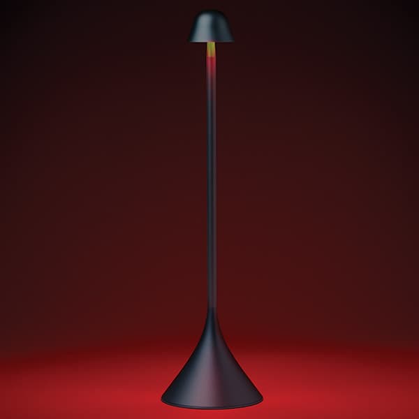 Lexon Steli Bell bordslampa ljusblå