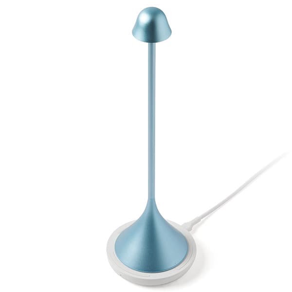 Lexon Steli Bell bordslampa ljusblå