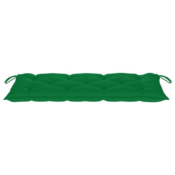 vidaXL Puutarhapenkki tyynyllä 120 cm bambu