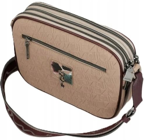 A321 Anekke Real Evolution dobbeltsidet messenger-taske med tre rum