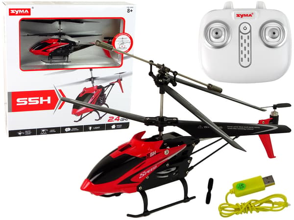 Fjernstyret helikopter S5H SYMA Rød