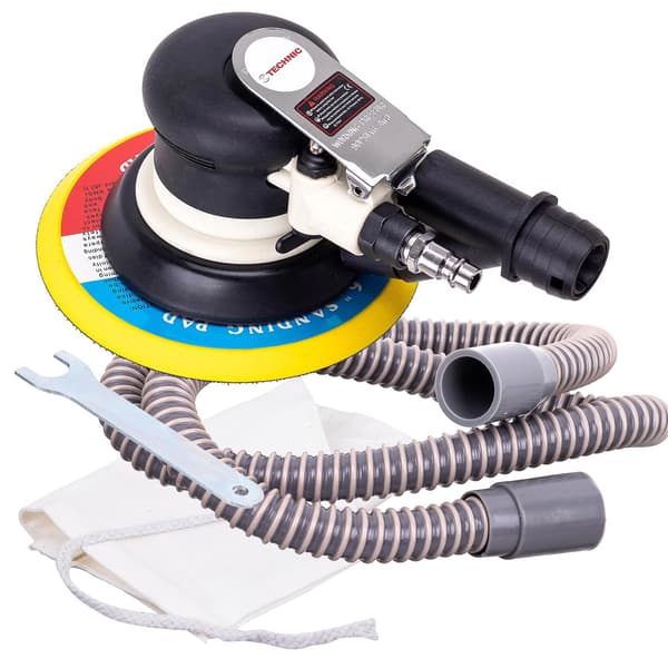 PNEUMATISK EXCENTRISK ORBITALSLIBEMASKINE 150 MM HASTIGHEDSREGULERING