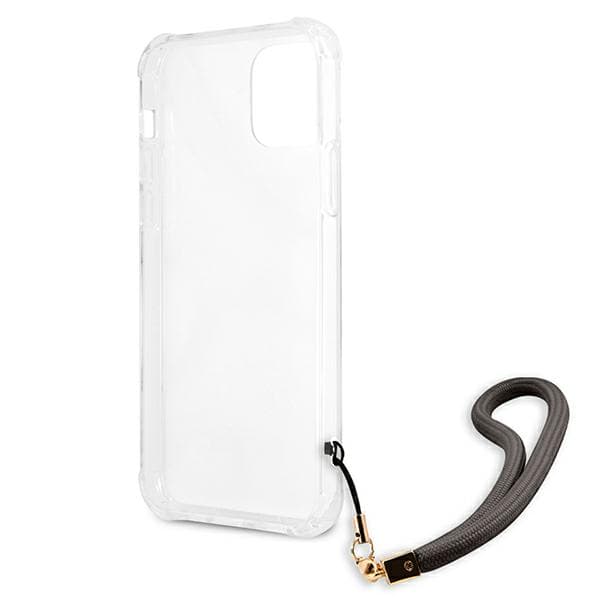 Guess Marble Collection -suojakuori iPhone 12 Pro Maxille, harmaa