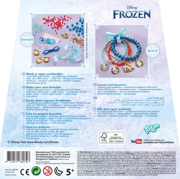 Frozen DIY-rannekkeen tekosarja