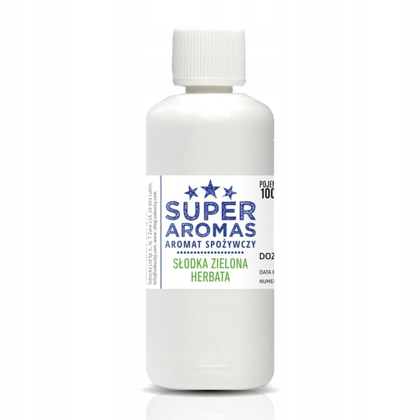 Superaromer Sött grönt te-arom 100 ml