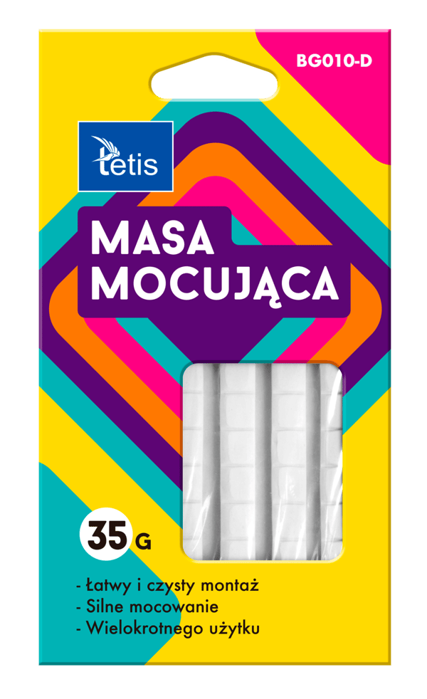 Hvid monteringsmasse. 35 g