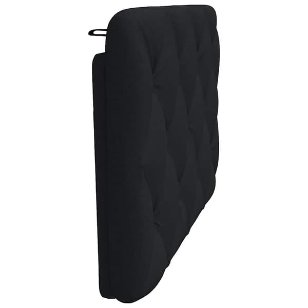 vidaXL hovedgærdehynde, sort, 80 cm, stof