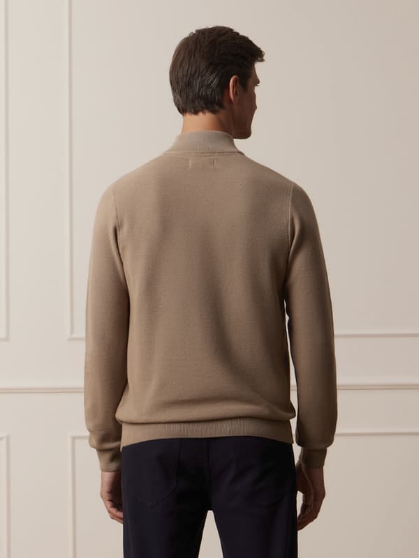 BEIGE MOSTYN TRØJE XXL