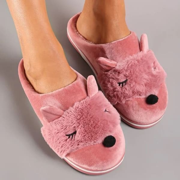 Dam Rosa Fox Tofflor 36/37